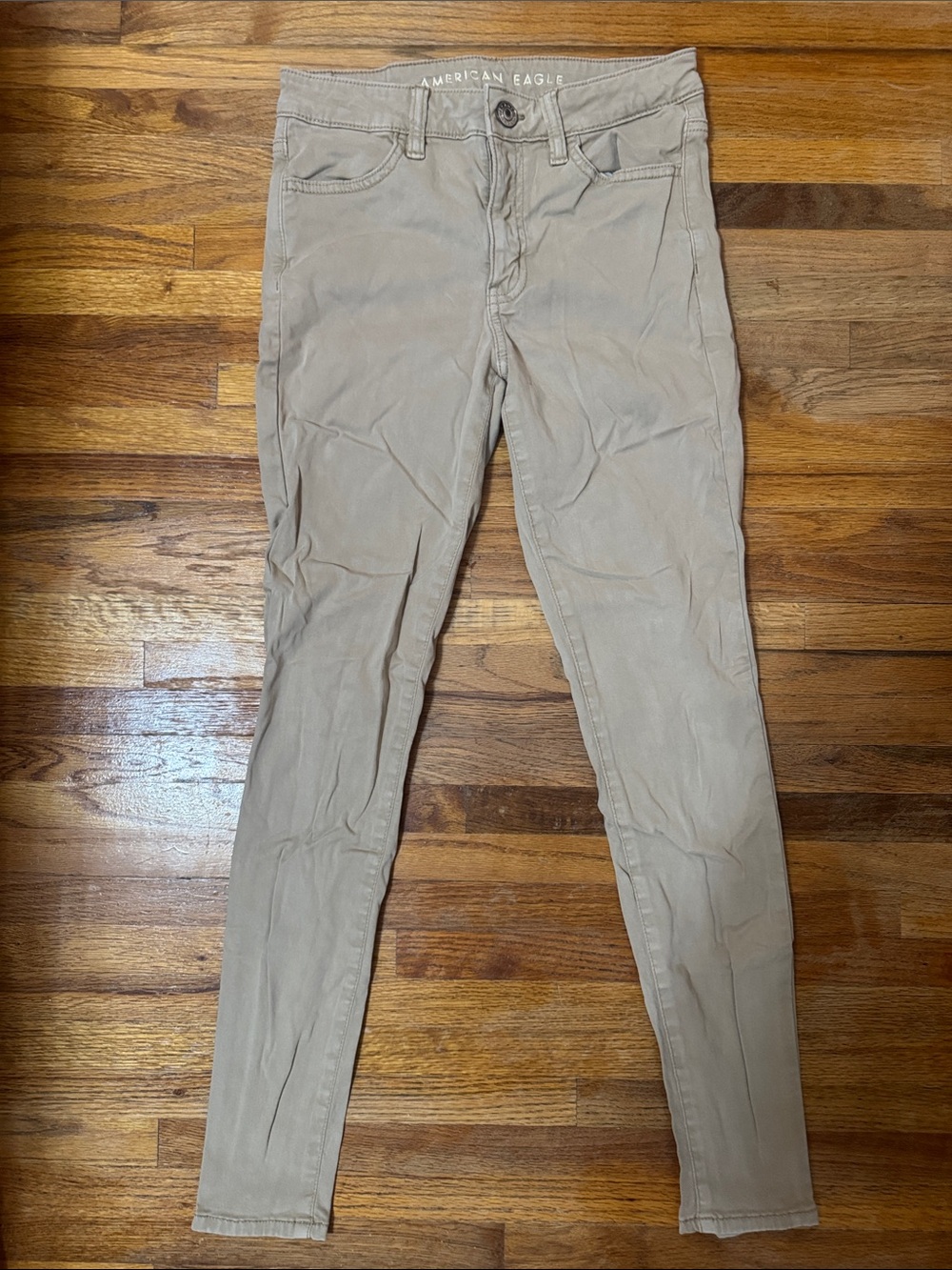 American Eagle Outfitters Khaki Skinny Pants